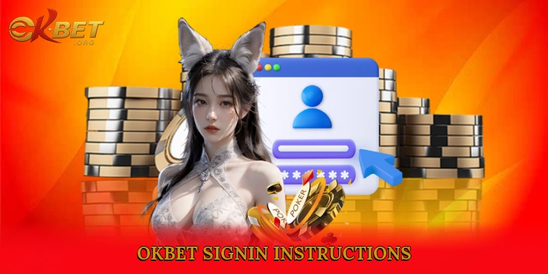 Okbet Sign-In Instructions